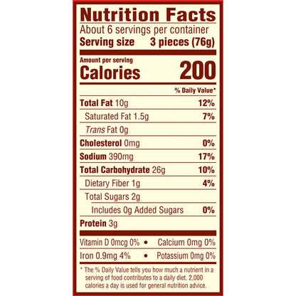 Ore-Ida® Gourmet Onion Rings 16 oz. Bag