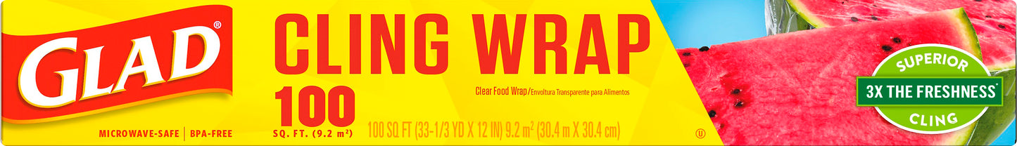 Glad Clear Food Cling Wrap 1 ea