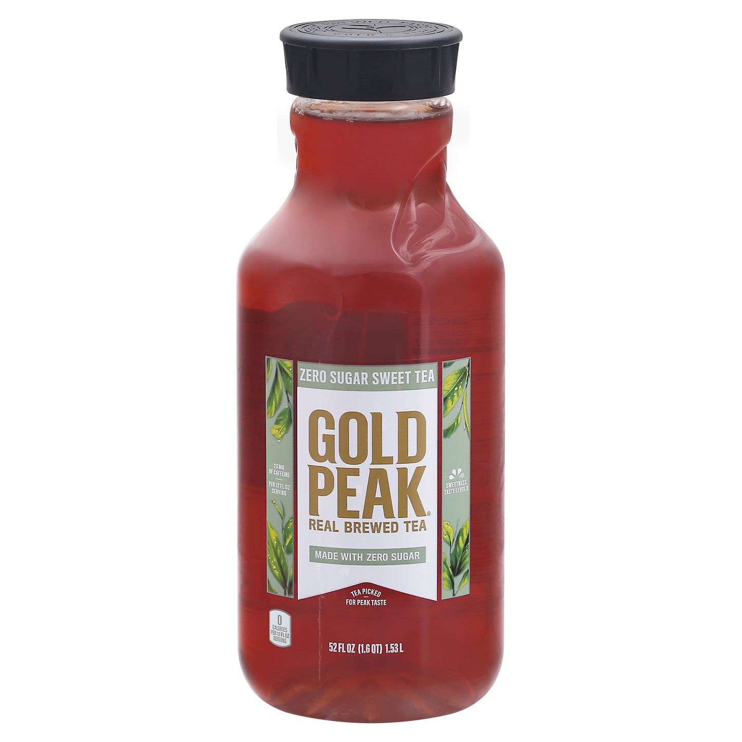 Gold Peak Zero Sugar Sweet Tea Real Brewed Tea 52 fl oz