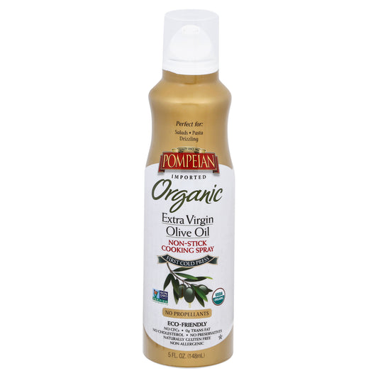 Pompeian Organic Non-Stick Cooking Spray 5 oz