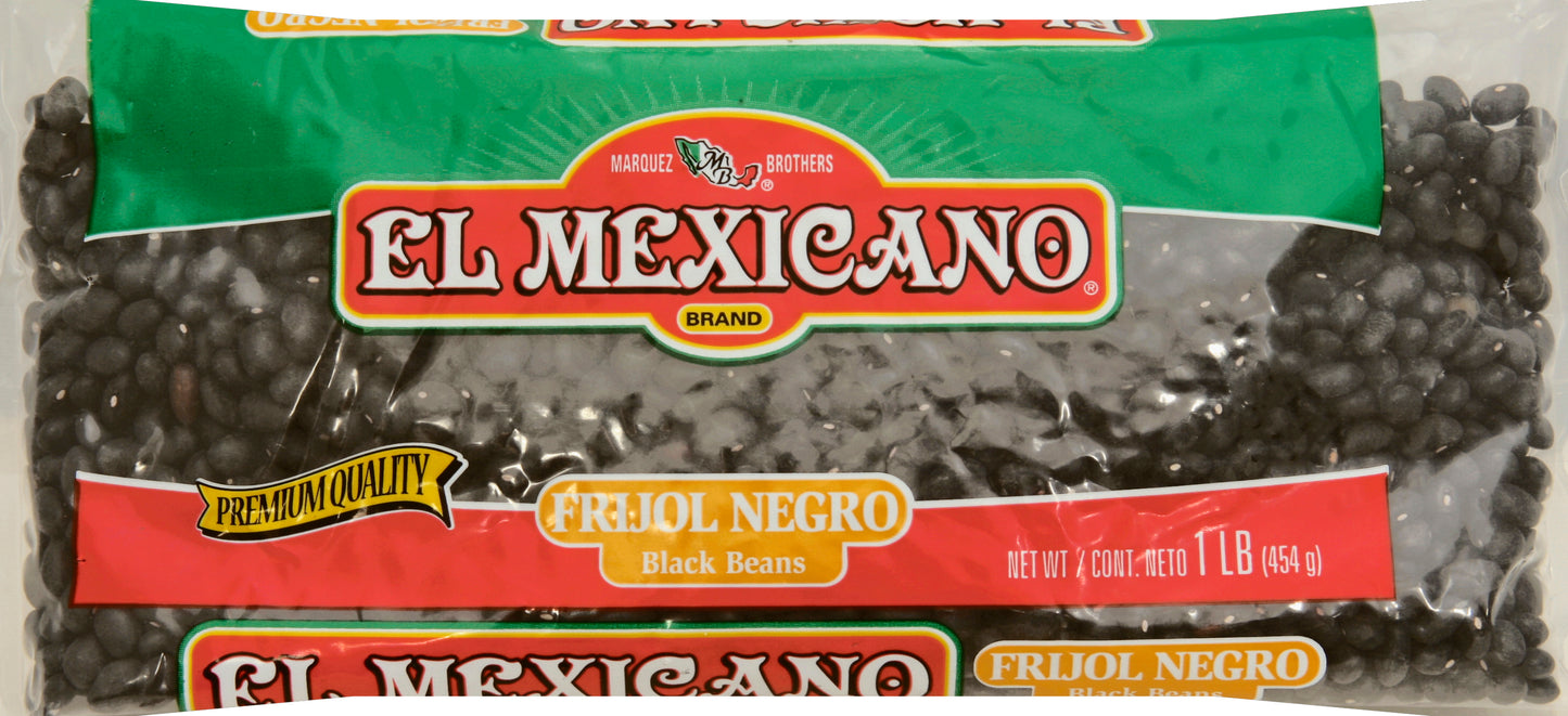 El Mexicano Black Beans 1 lb
