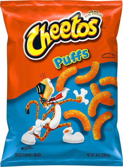 Cheetos Puffs Cheese Flavored Snacks 8 Oz