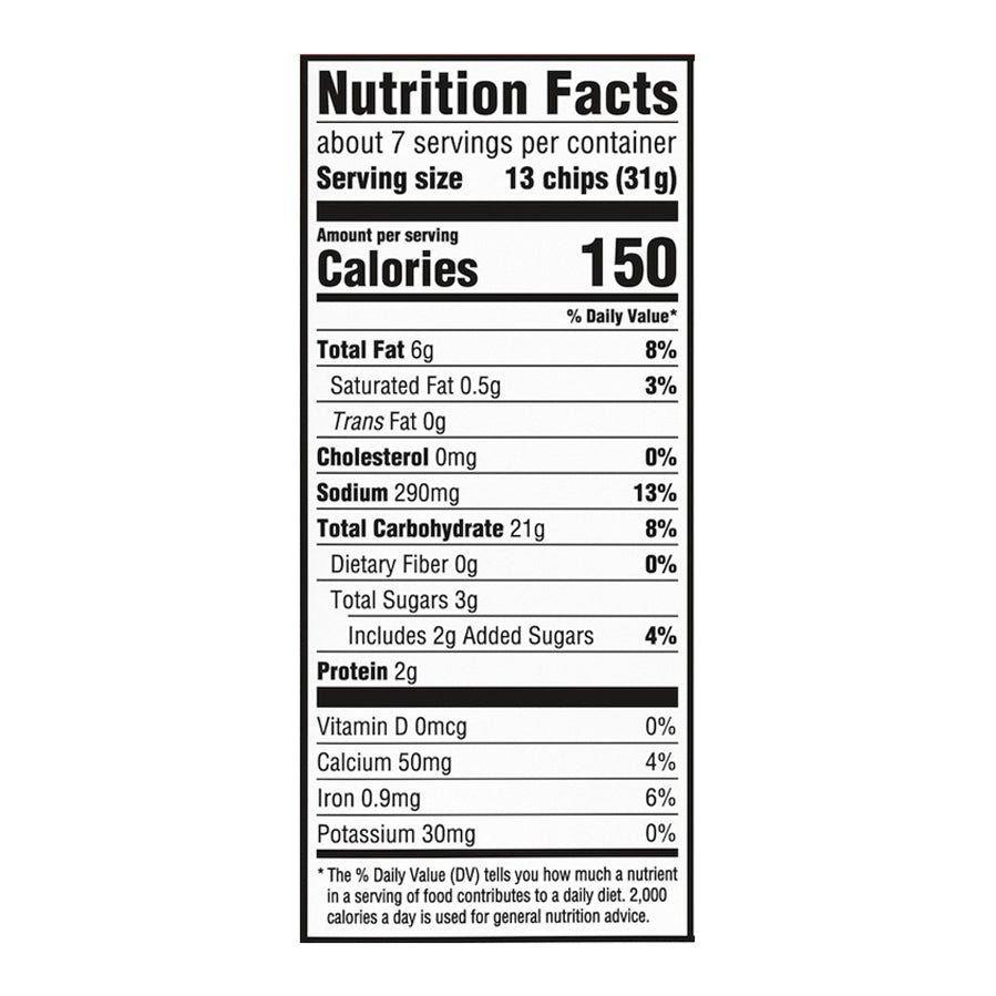 Ritz Cheddar Toasted Chips 8.1 oz