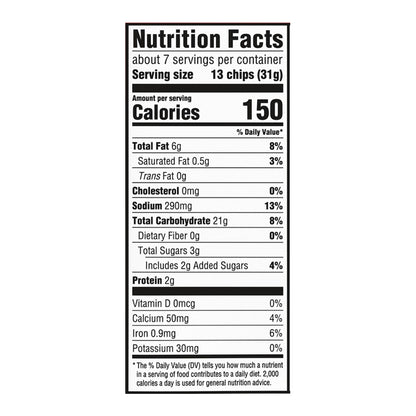 Ritz Cheddar Toasted Chips 8.1 oz