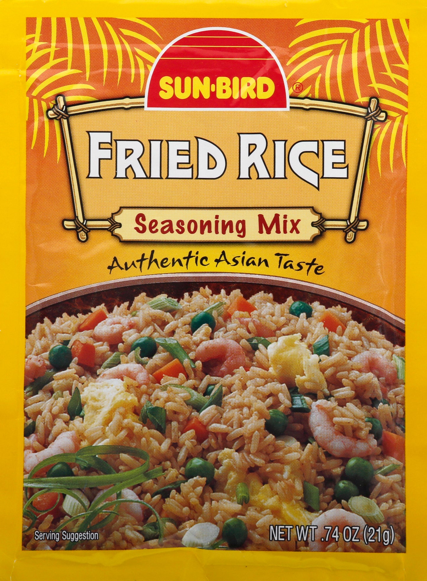 Sun Bird Fried Rice Seasoning Mix 0.74 oz Envelope