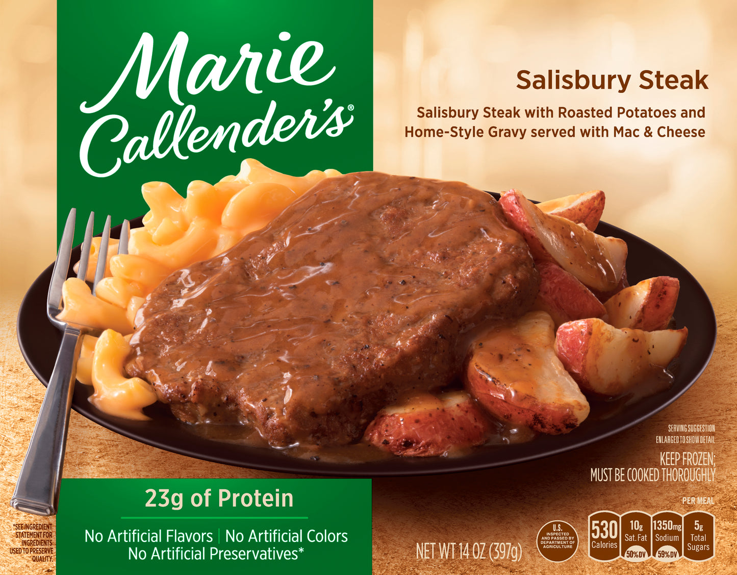 Marie Callender's Salisbury Steak 14 oz