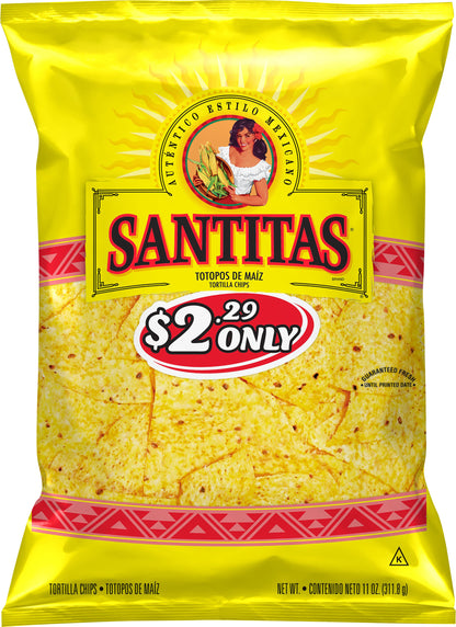 Santitas Tortilla Chips 11 Oz