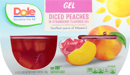 Dole Peaches 4 ea