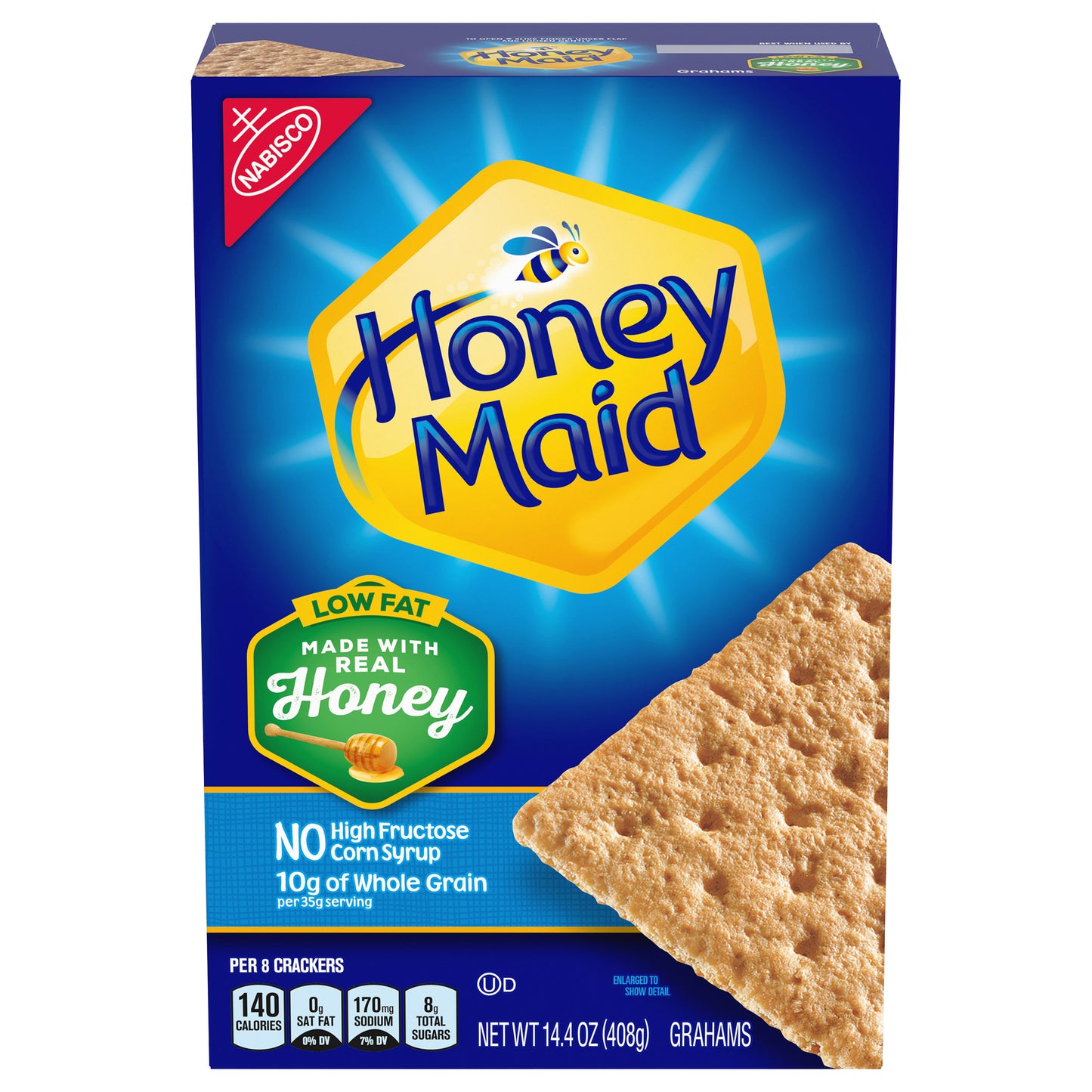 Nabisco Honey Maid Low Fat Honey Grahams 14.4 oz. Box