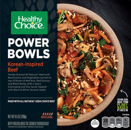 Healthy Choice Korean-Inspired Beef Power Bowls 9.5 oz