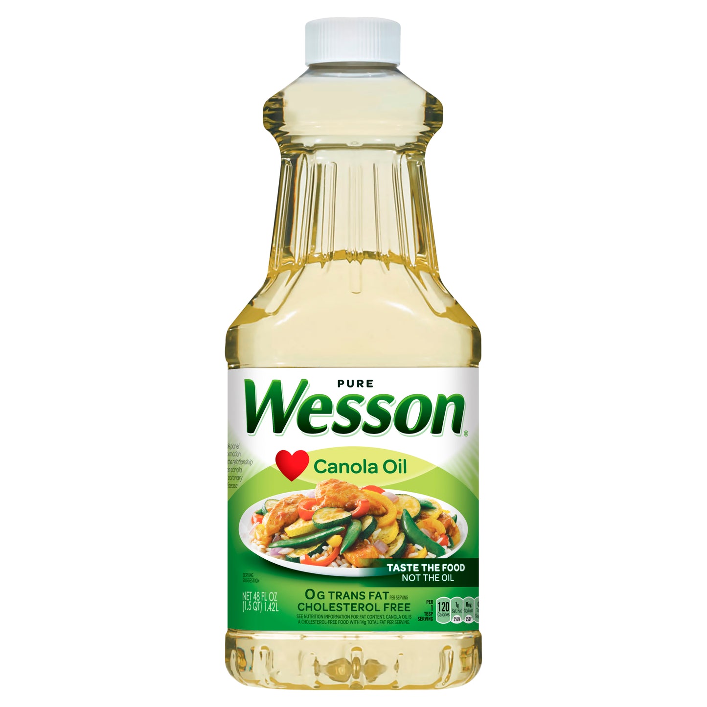 Wesson Pure Canola Oil 48 oz