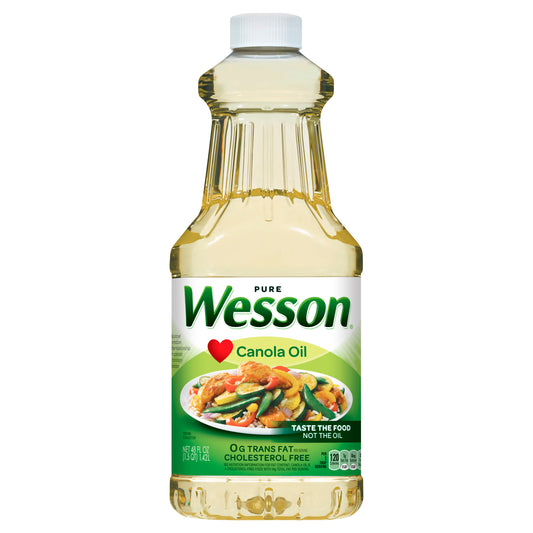 Wesson Pure Canola Oil 48 oz