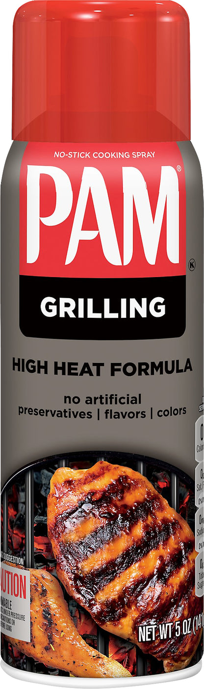 Pam No-Stick Grilling Cooking Spray 5 oz