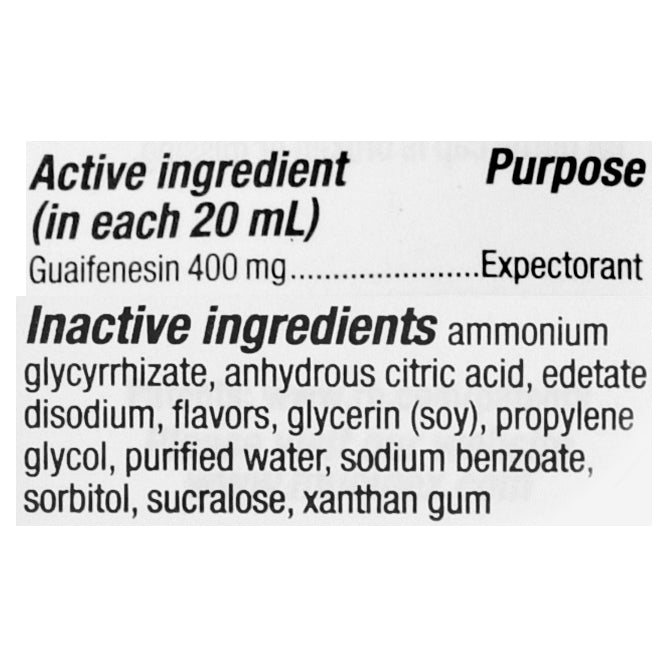 Mucinex Fast-Max Maximum Strength Honey & Berry Flavor Chest Congestion 6 oz
