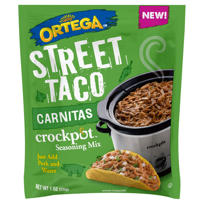 Ortega™ Street Taco Carnitas Crockpot™ Seasoning Mix 1 oz. Packet