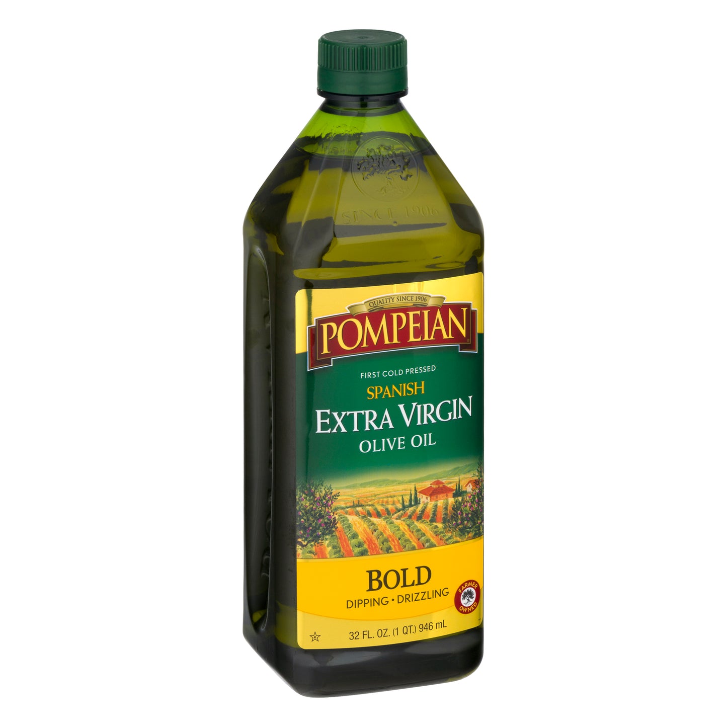 Pompeian Spanish Extra Virgin Bold Olive Oil 32 oz