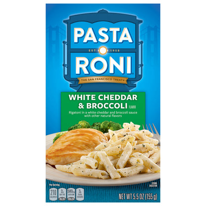 Pasta Roni White Cheddar & Broccoli Flavor Pasta Roni 5.5 oz Box