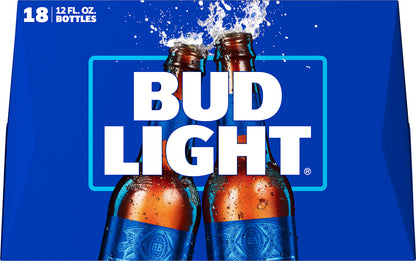 Bud Light Beer 18 ea