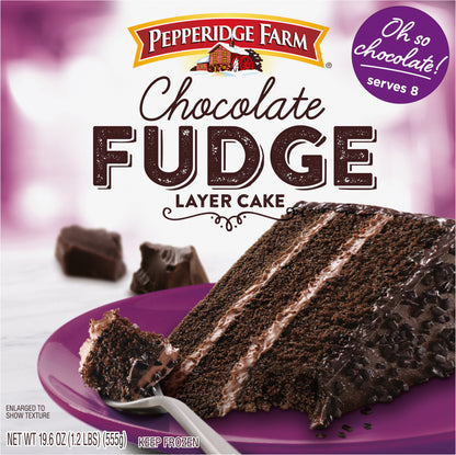 Pepperidge Farm Chocolate Fudge Layer Cake 19.6 oz