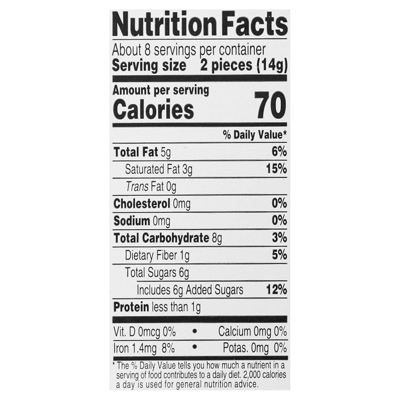Baker's 56% Cacao Semi-Sweet Chocolate Baking Bar 4 oz