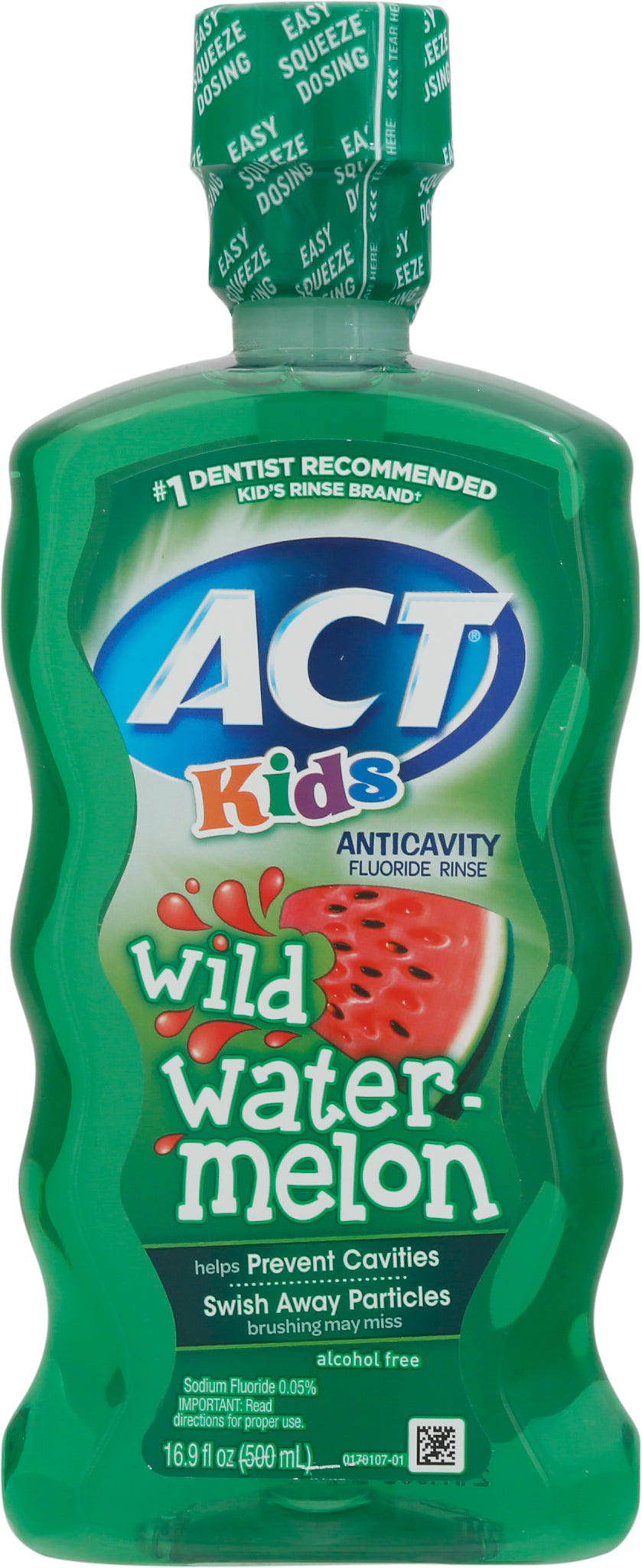 Act Kids Wild Watermelon Anticavity Fluoride Rinse 16.9 fl oz