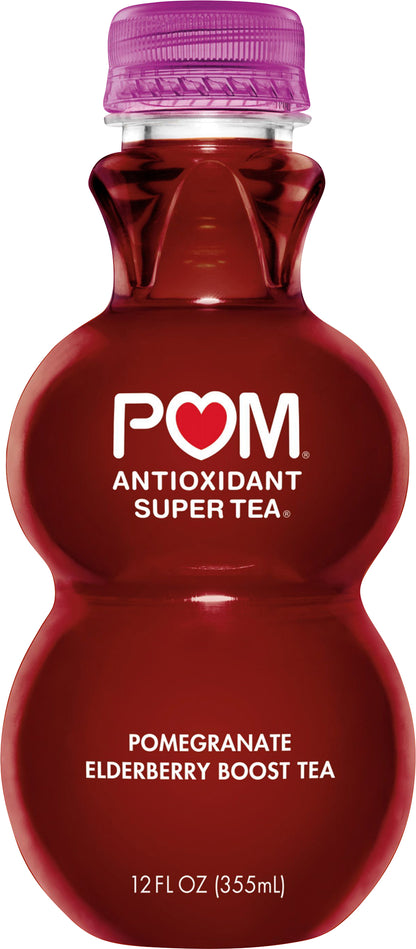 POM Antioxidant Pomegranate Elderberry Boost Super Tea 12 oz