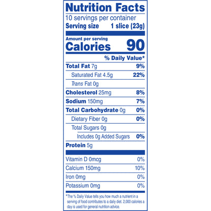 Kraft Big Slice Colby Jack Cheese Slices, 10 ct - 8 oz Wrapper