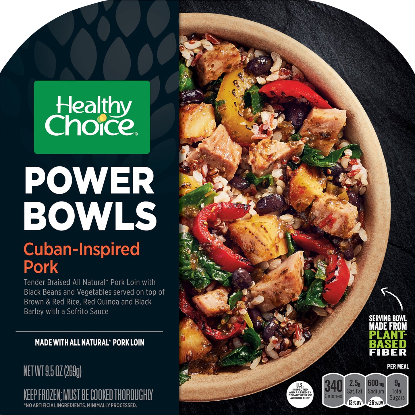 Healthy Choice Cuban-Inspired Pork Power Bowls 9.5 oz