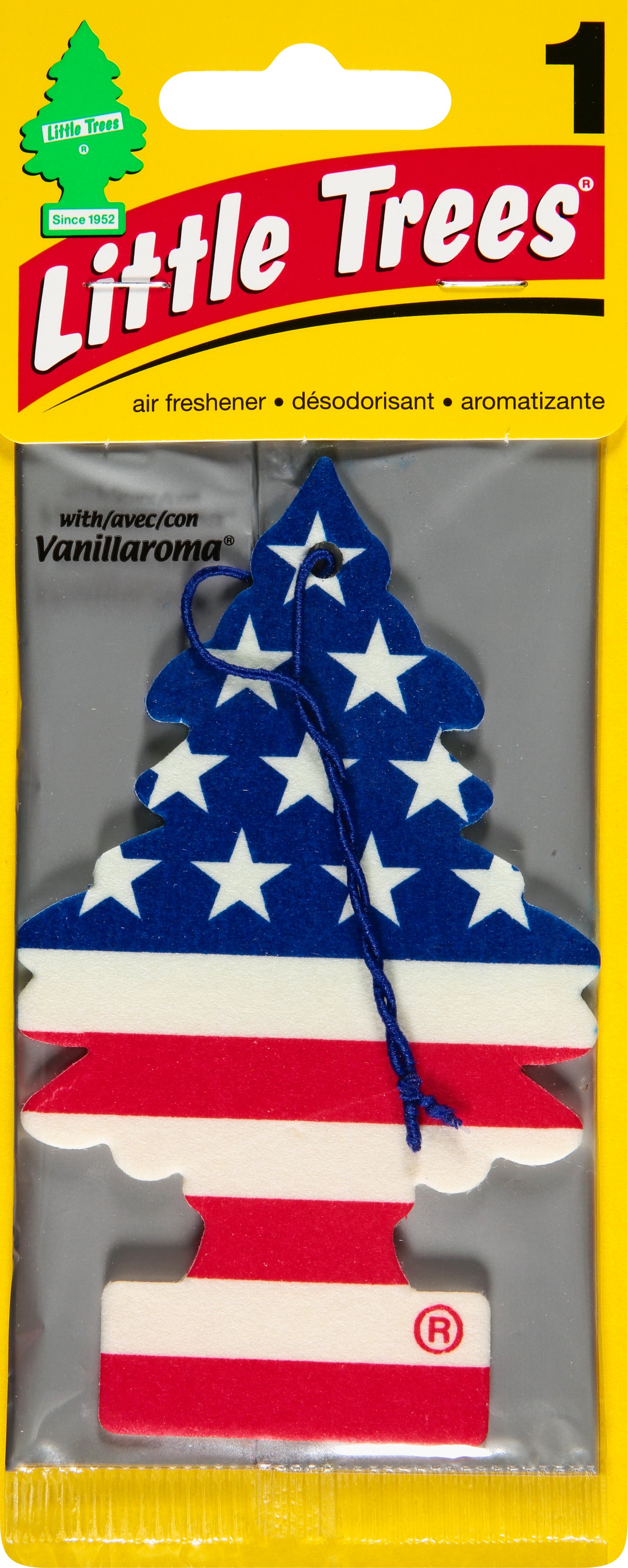 Little Trees America With Vanillaroma Air Freshener 1 ea