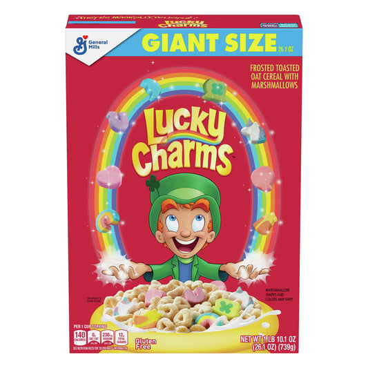 Lucky Charms Giant Size Cereal 26.1 oz
