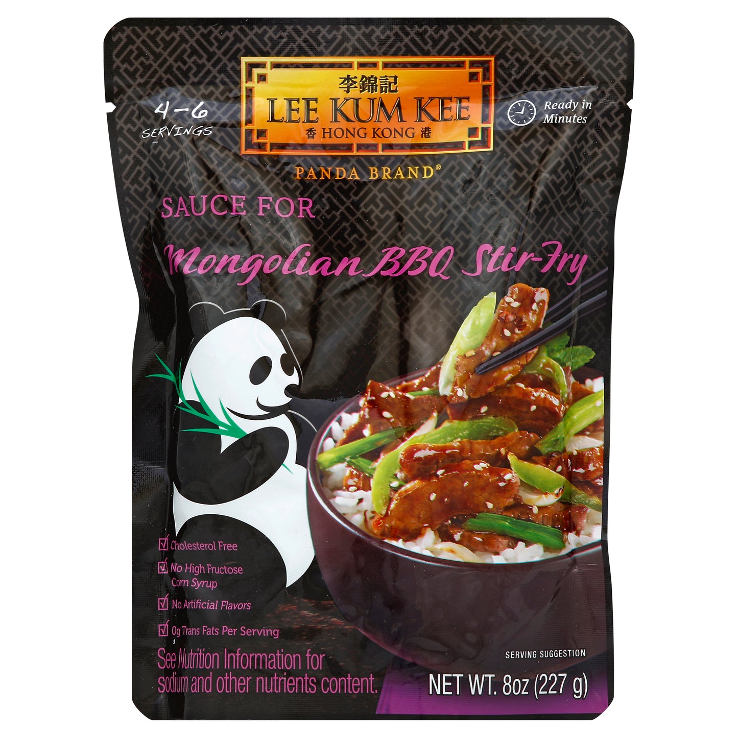 Lee Kum Kee Sauce for Mongolian BBQ Stir-Fry 8 oz