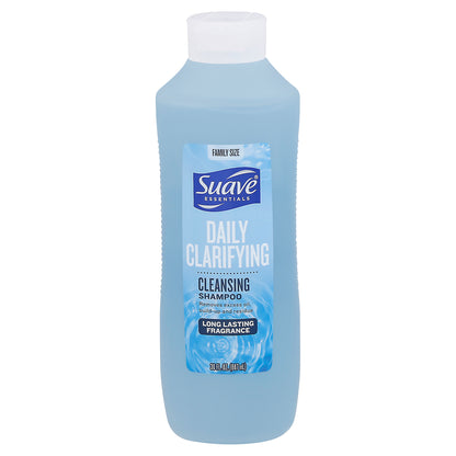 Suave Family Size Daily Clarifying Cleansing Shampoo 30 fl oz