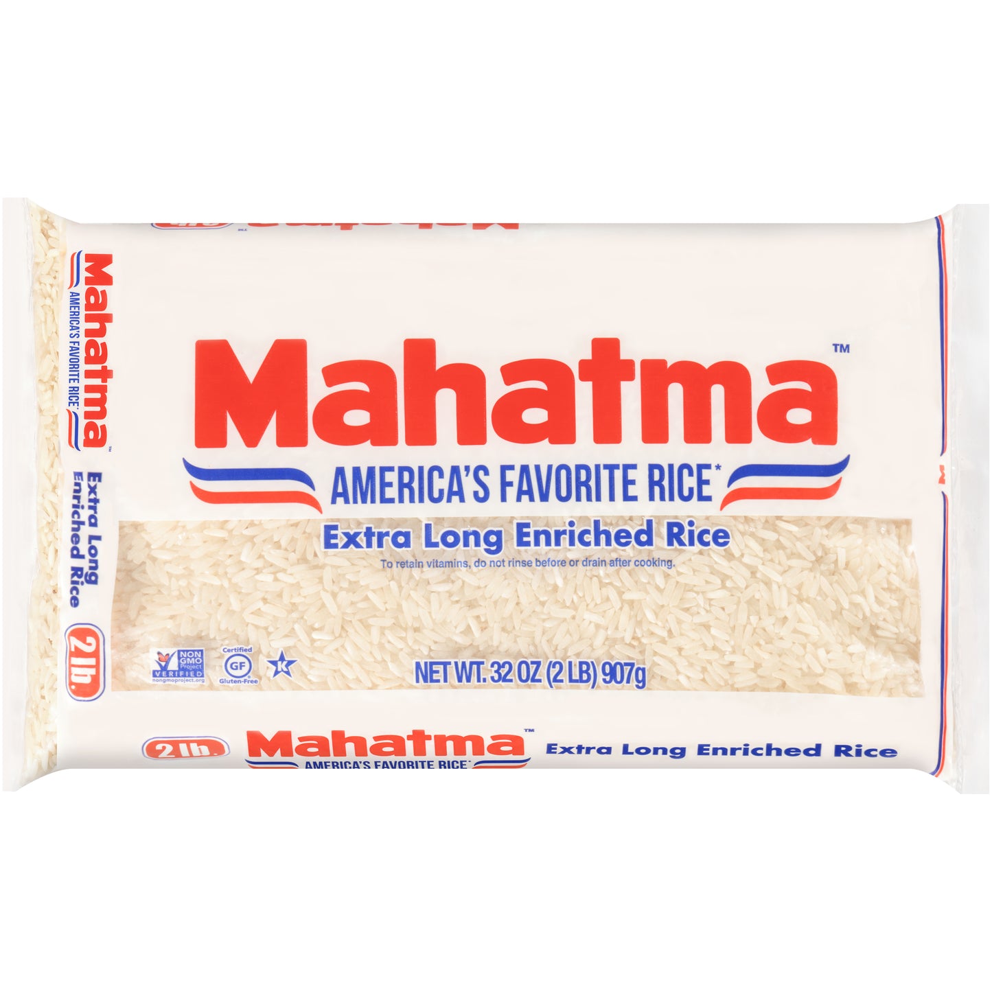 Mahatma® Extra Long Grain Enriched Rice 2 lb. Bag