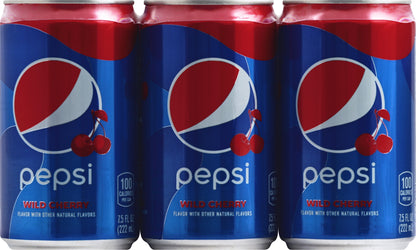 Pepsi Soda 6 ea
