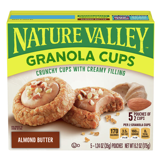 Nature Valley 5 Pack Almond Butter Granola Cups 5 ea