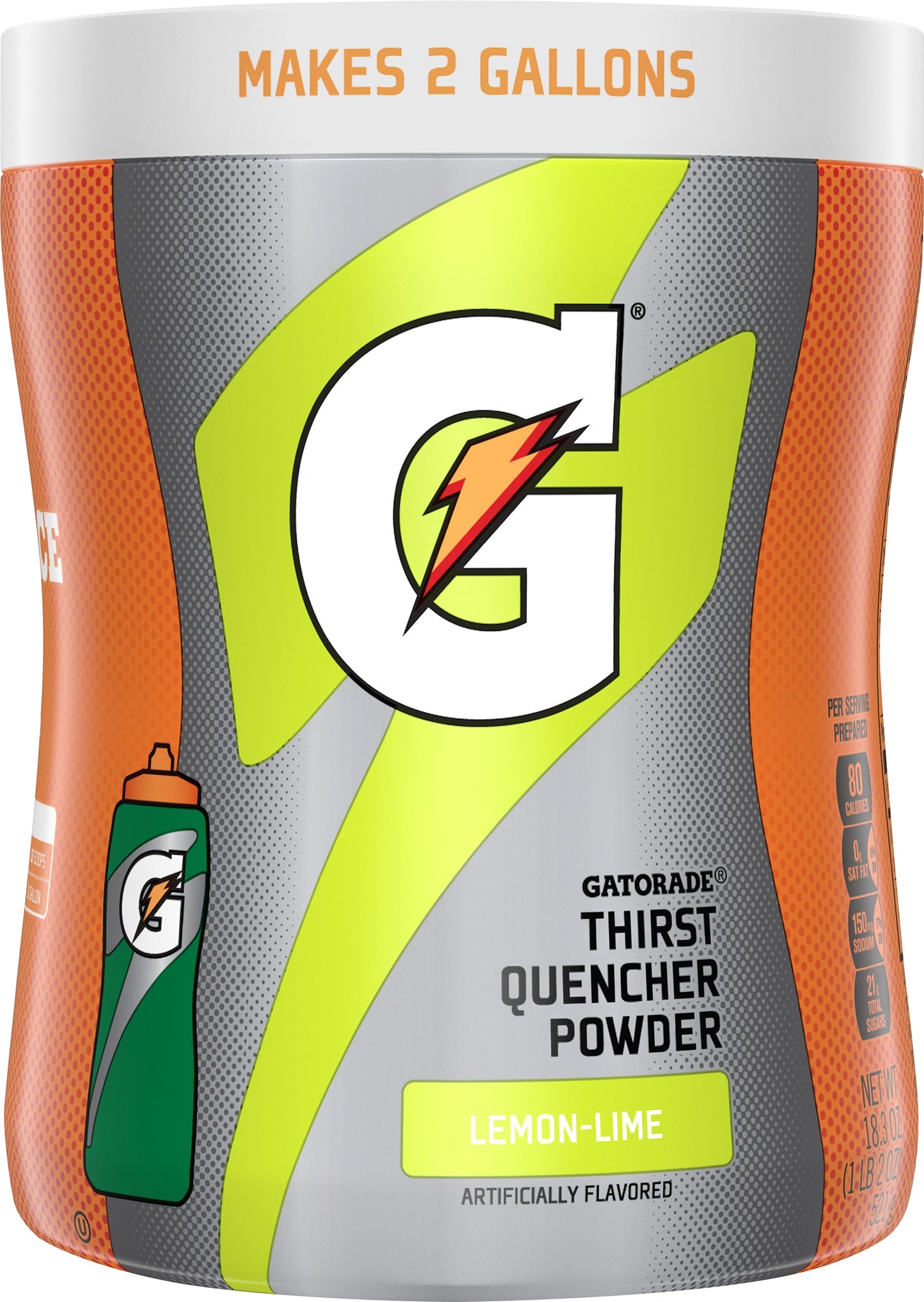 Gatorade Lemon-Lime Thirst Quencher Powder 18.3 oz