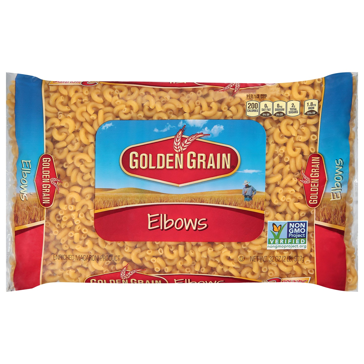 Golden Grain Elbows 32 oz