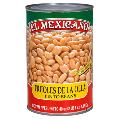 El Mexicano Pinto Beans 40 oz
