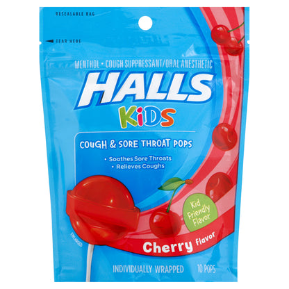 Halls Pops 10 ea