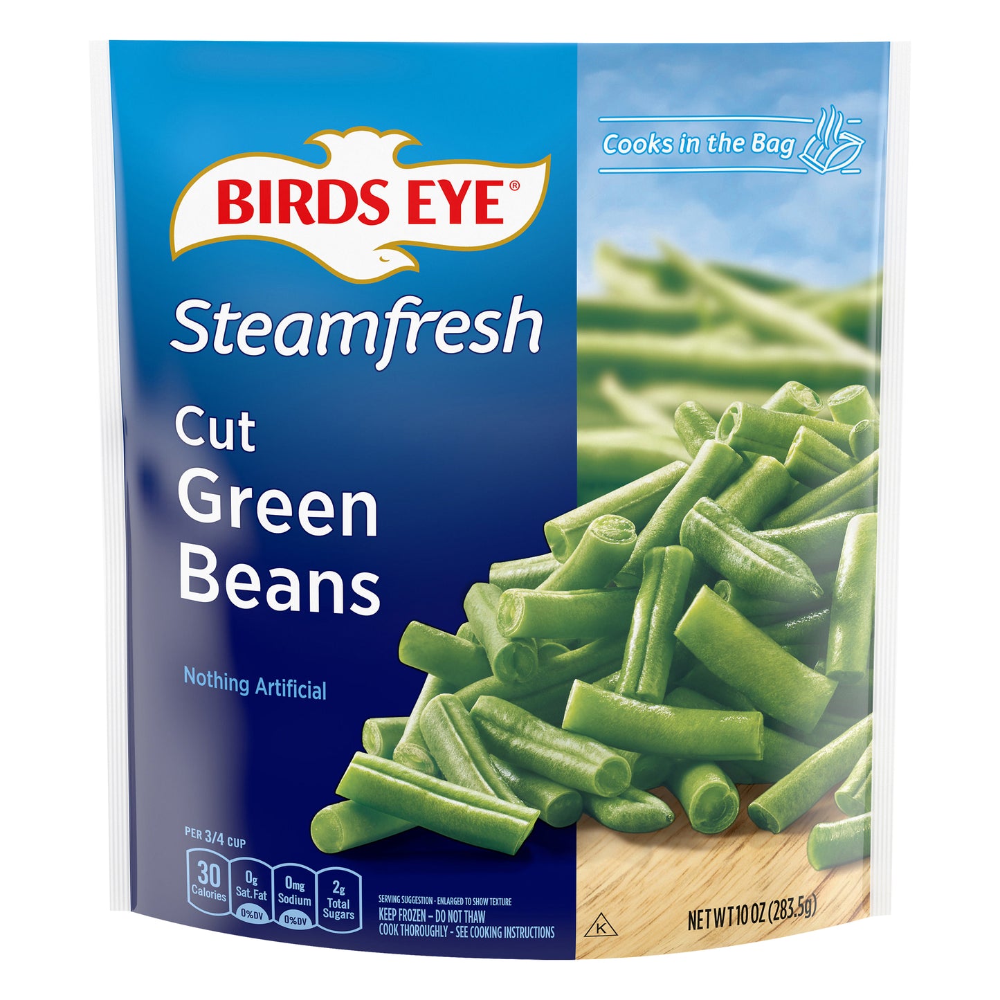 Birds Eye Steamfresh Cut Green Beans 10 oz