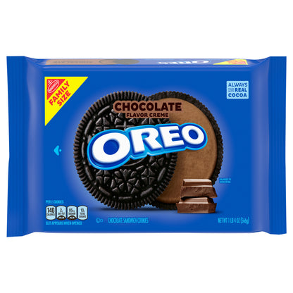 Nabisco Oreo Chocolate Creme Chocolate Sandwich Cookies 20 oz. Pack