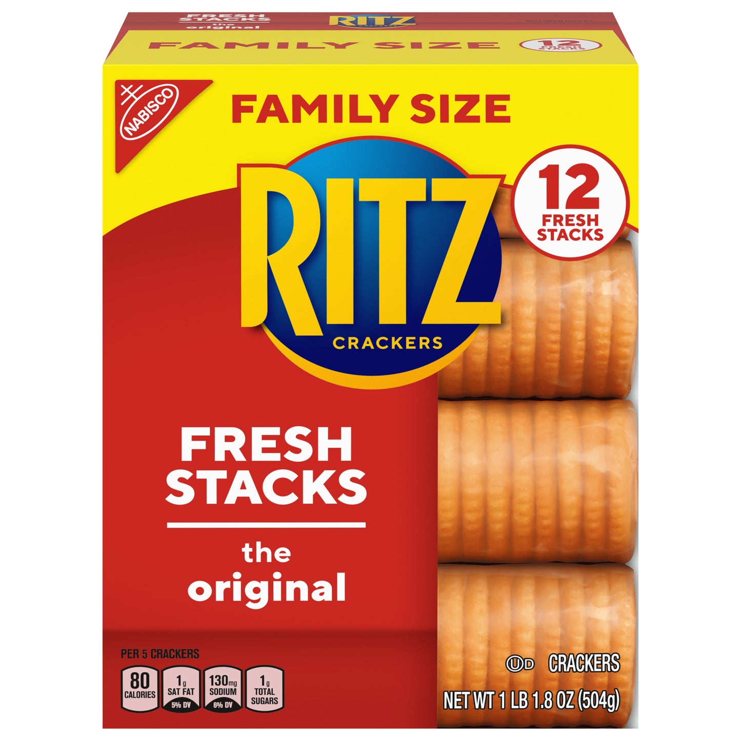 MONDELEZ GLOBAL LLC (SNACKS US) Ritz Crackers Original 12 Pack Fresh Stack Carton 581268 BE Update 1