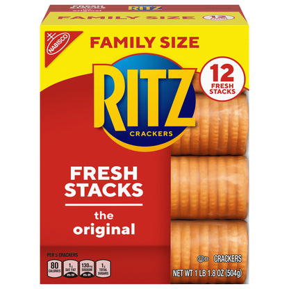 MONDELEZ GLOBAL LLC (SNACKS US) Ritz Crackers Original 12 Pack Fresh Stack Carton 581268 BE Update 1