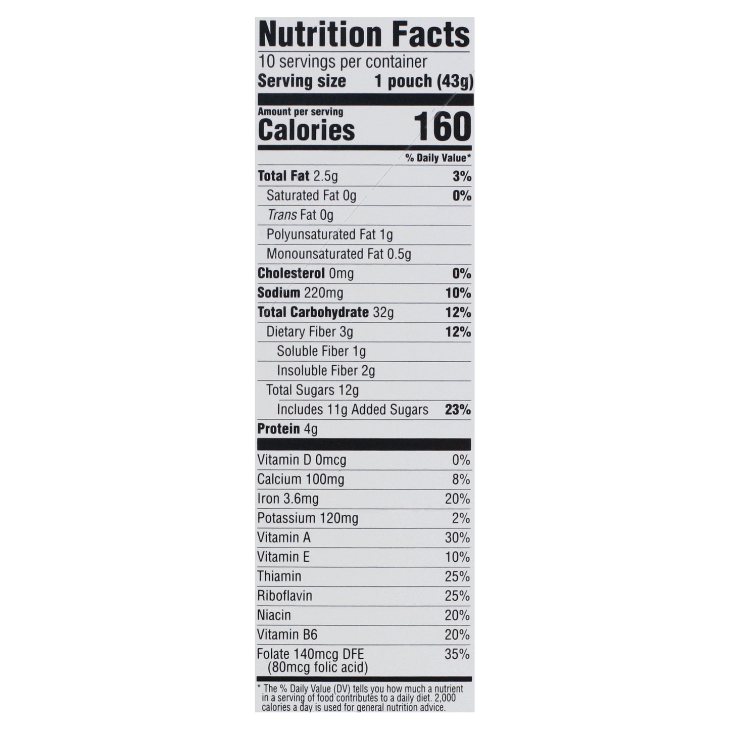 Better Oats Thick & Hearty Blueberry Muffin Oatmeal 10 oz