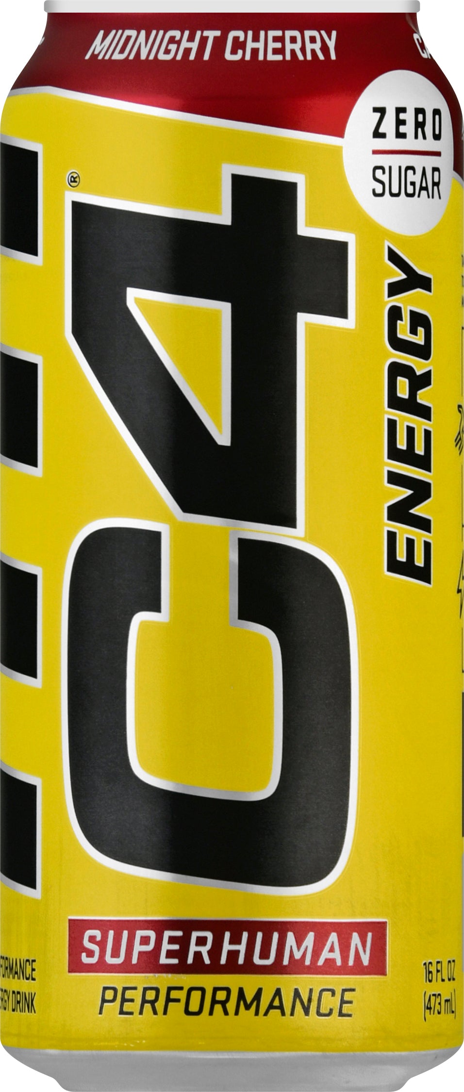 C4 Energy Midnight Cherry Performance Energy Drink 16 fl oz