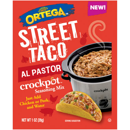 Ortega™ Street Taco Al Pastor Crockpot™ Seasoning Mix 1 oz. Packet