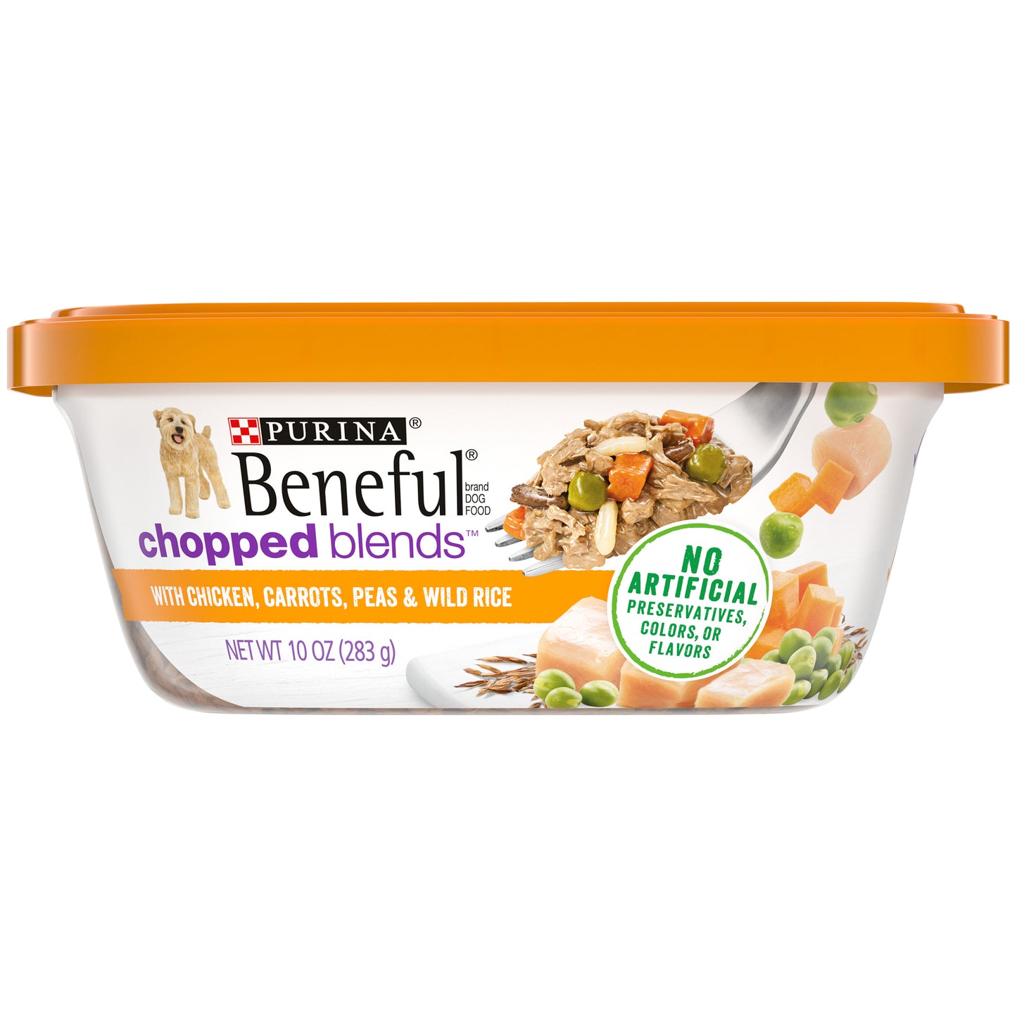 Purina Beneful Gravy, High Protein Wet Dog Food, Chopped Blends With Chicken - 10 oz. Tub