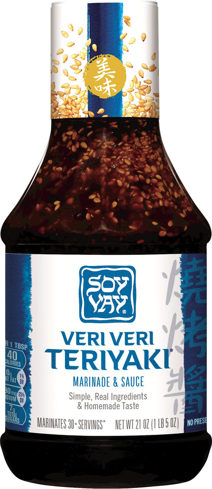 Soy Vay Veri Veri Teriyaki Marinade & Sauce 21 oz