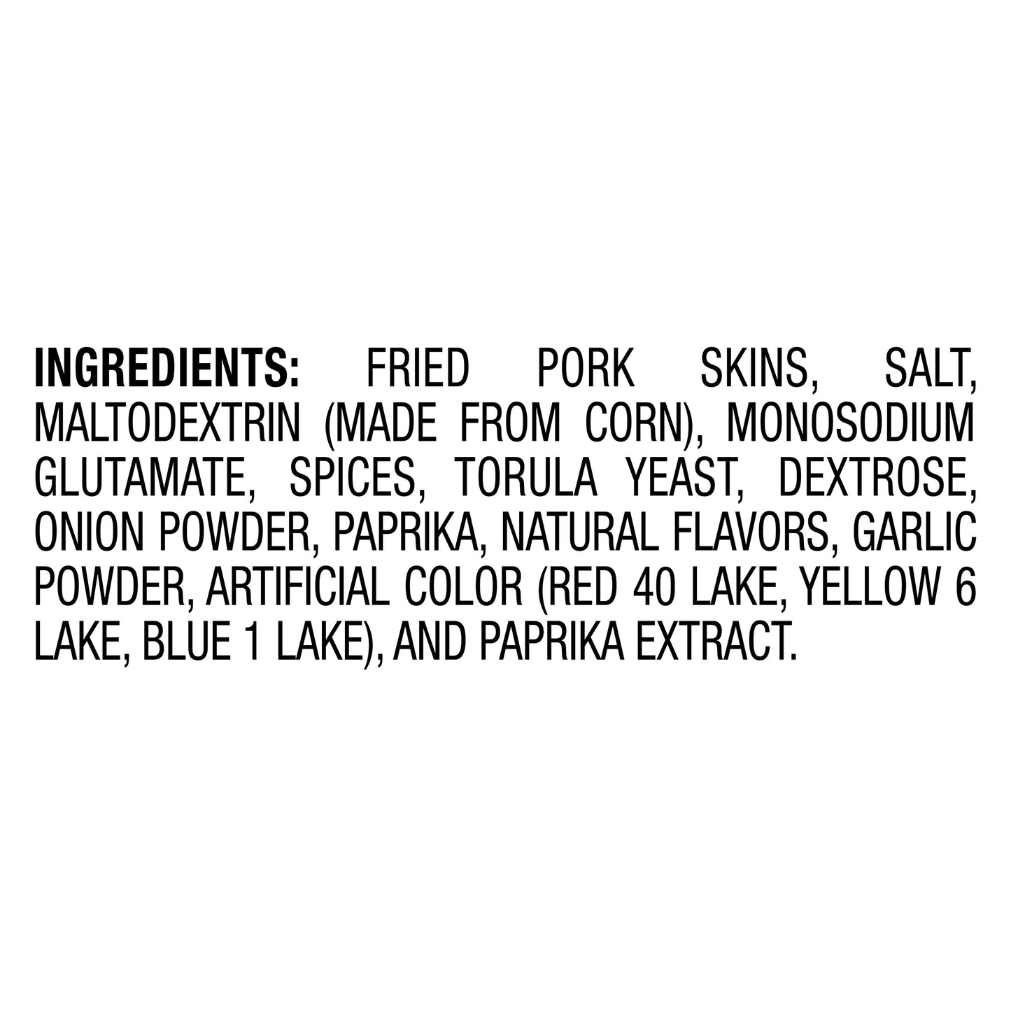 Baken-Ets Chicharrones Hot ’n Spicy Fried Pork Skins 4 oz