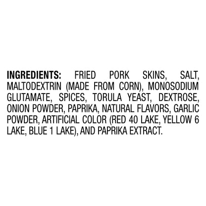 Baken-Ets Chicharrones Hot ’n Spicy Fried Pork Skins 4 oz